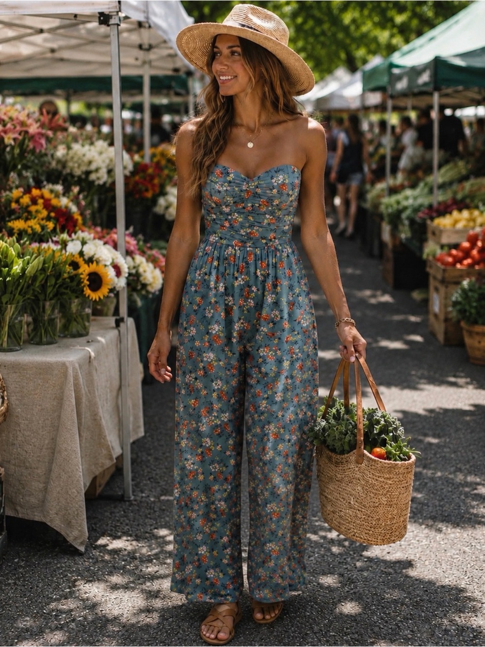 B.O.G. Collective Jumpsuit w/ POCKETS NWT Medium